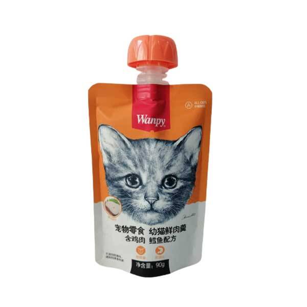 پودینگ گربه با طعم ماهی کاد و مرغ 90 گرمی ونپی (Wanpy)